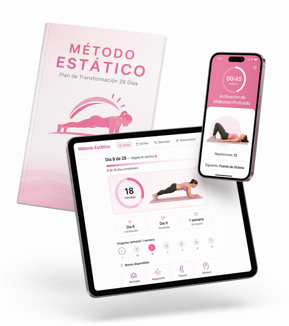 Método Estático: Programa de 28 días para Mujeres +40